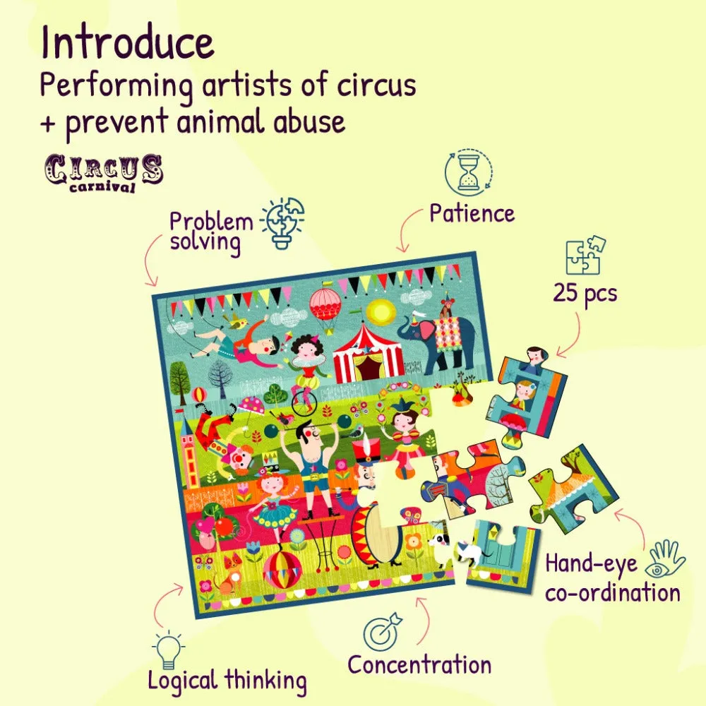 Animal Jamboree   Circus Carnival Puzzles Puzzle For Kids