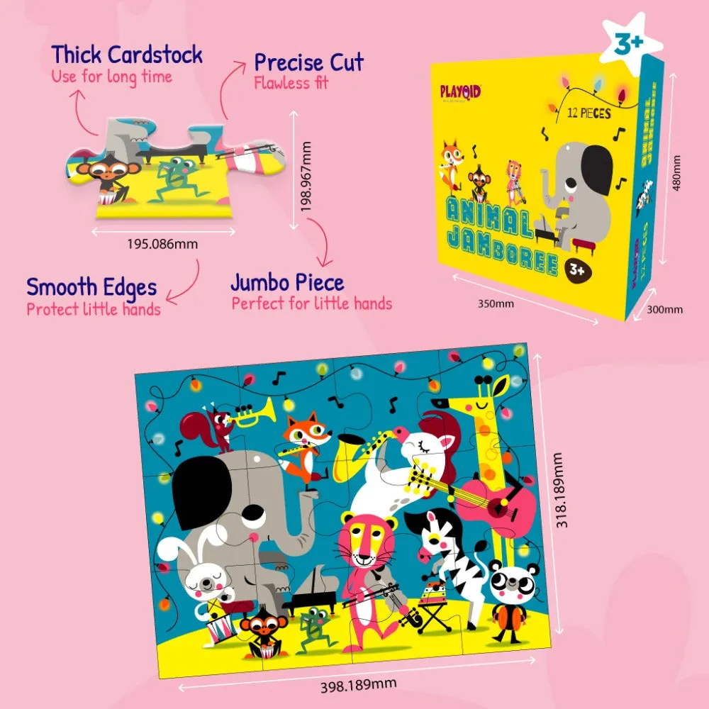 Animal Jamboree   Circus Carnival Puzzles Puzzle For Kids