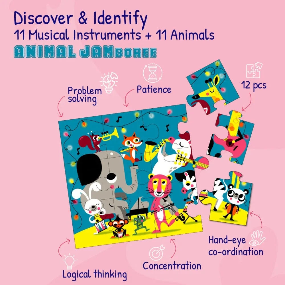 Animal Jamboree   Circus Carnival Puzzles Puzzle For Kids