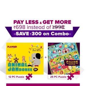 Animal Jamboree   Circus Carnival Puzzles Puzzle For Kids