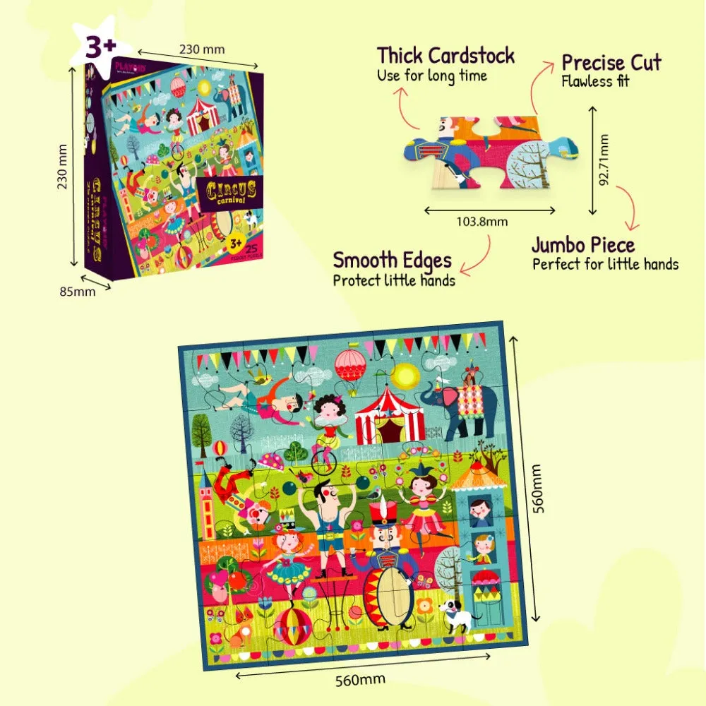 Animal Jamboree   Circus Carnival Puzzles Puzzle For Kids