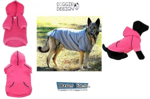 Doggie Design Sport Hoodie  Embroidered Fleece Lined Sweatshirt