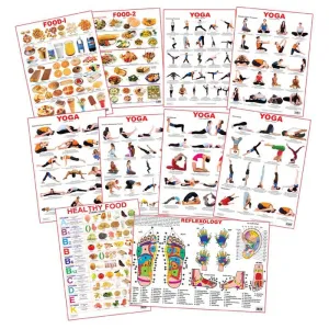 Educational Charts - Combo 6 (10 Charts)