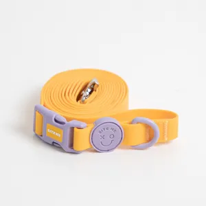 Macaron Hands-free Waterproof Leash - Honey Yellow