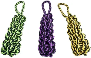 Nuts for Knots Rope Tug with Braided Stick, 16"