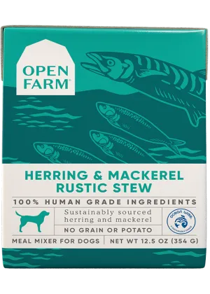 Open Farm Herring & Mackerel Rustic Stew Wet Dog Food