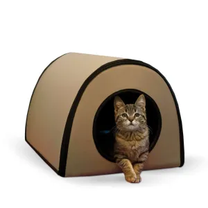 Outdoor Heated Cat Shelter - Mod Thermo-Kitty Shelter - K&H Pet Products