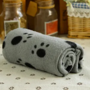 Paw Print Blanket