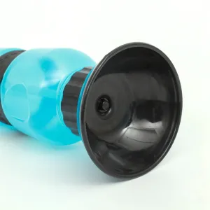 PAWS ASIA China Factory High Quality ABS Plastic Cheapest Outdoor Travel Portable Pet Water Bottle Squeeze Out