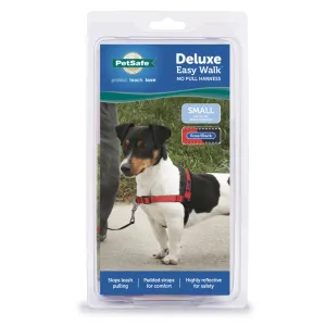 PetSafe Deluxe Easy Walk No Pull Dog Harness, Rose/Black