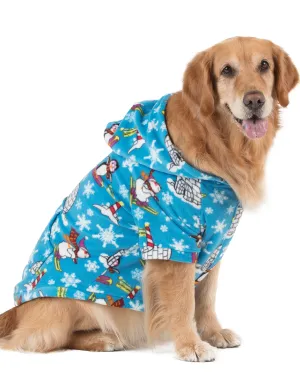 Winter Wonderland Pet Pjs Fleece Hoodie